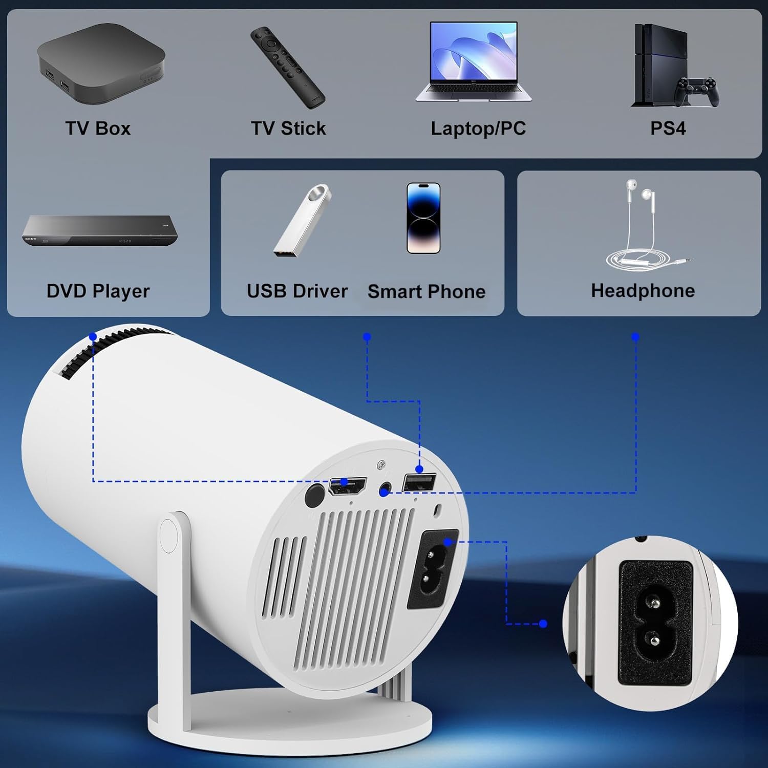 Wireless Mini Projector