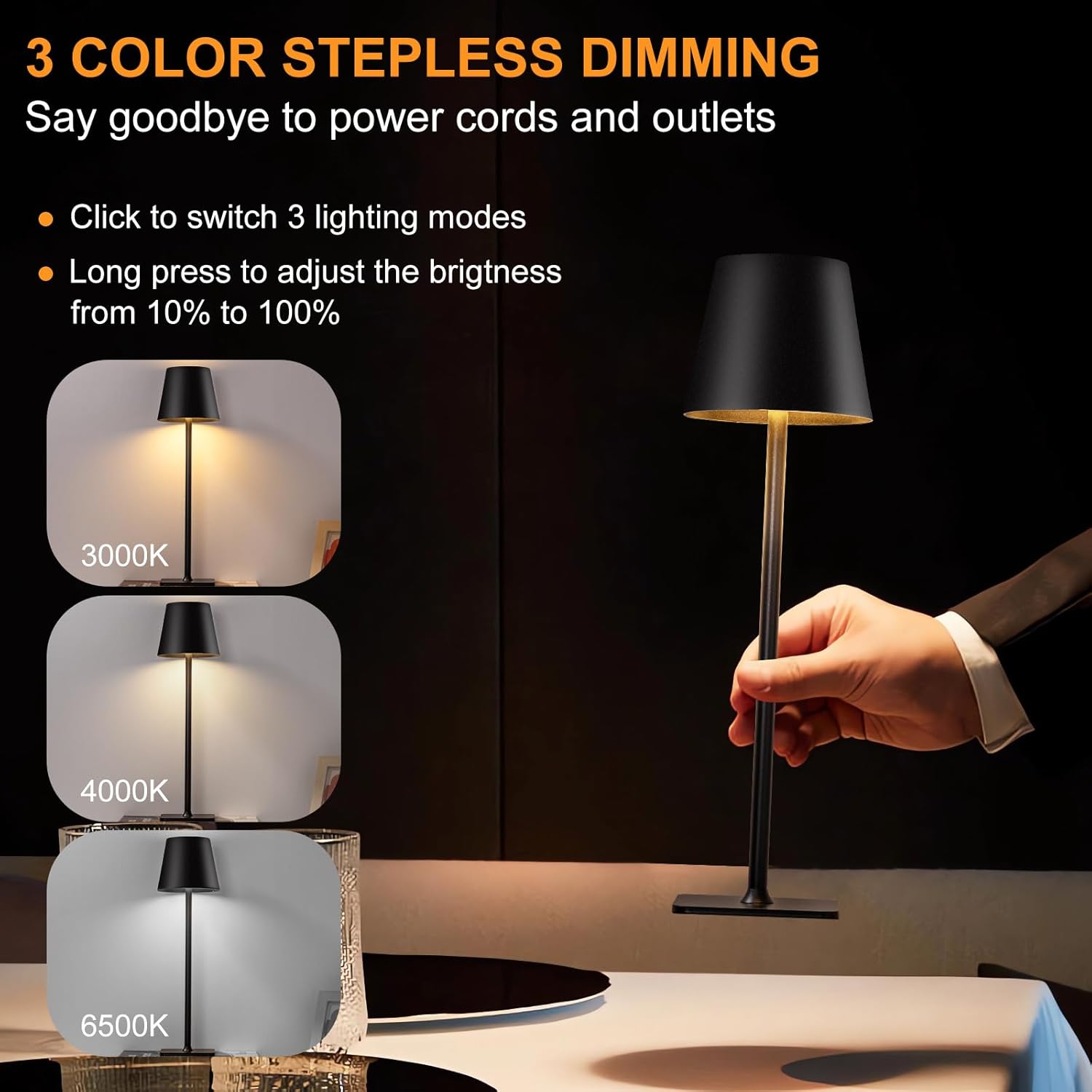 Rechargeable LED Desk