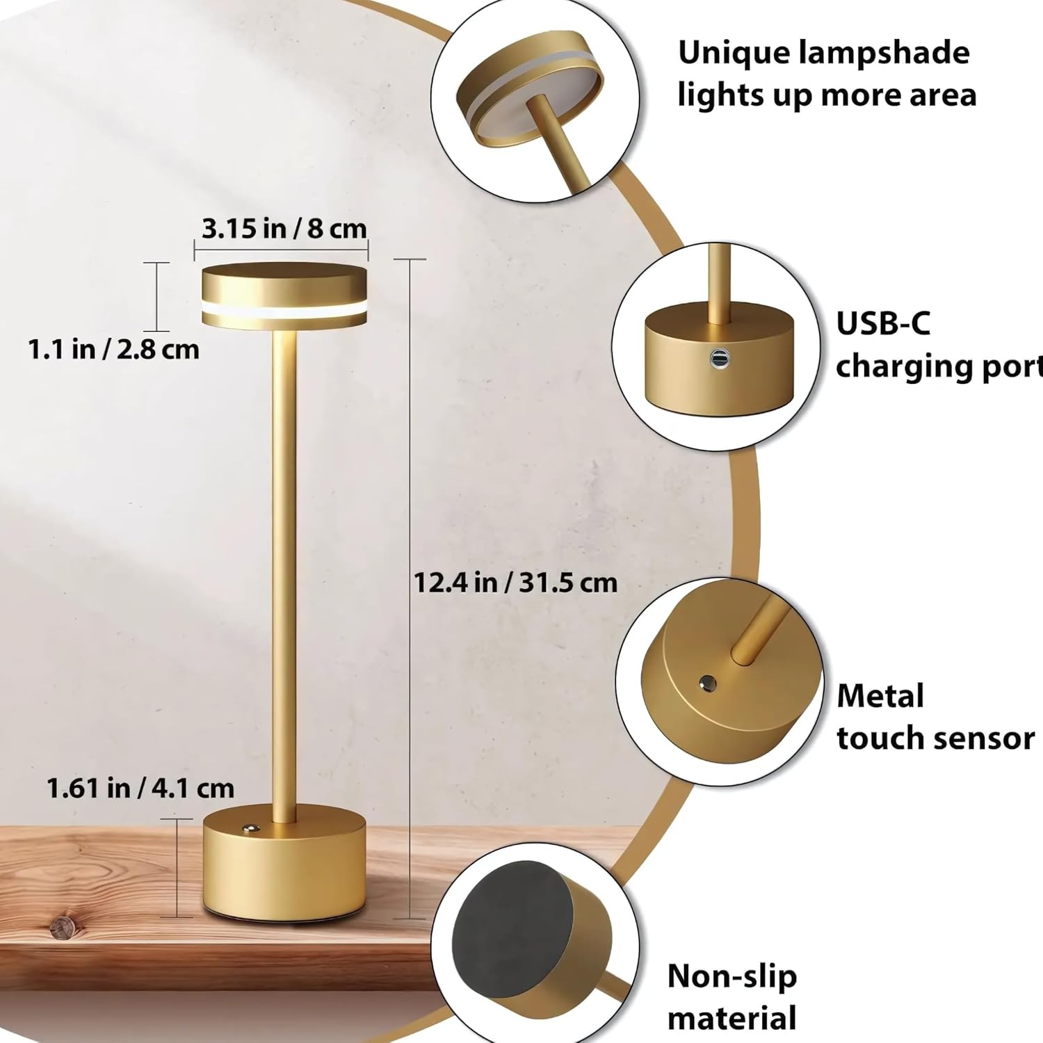 Touch LED Lamp
