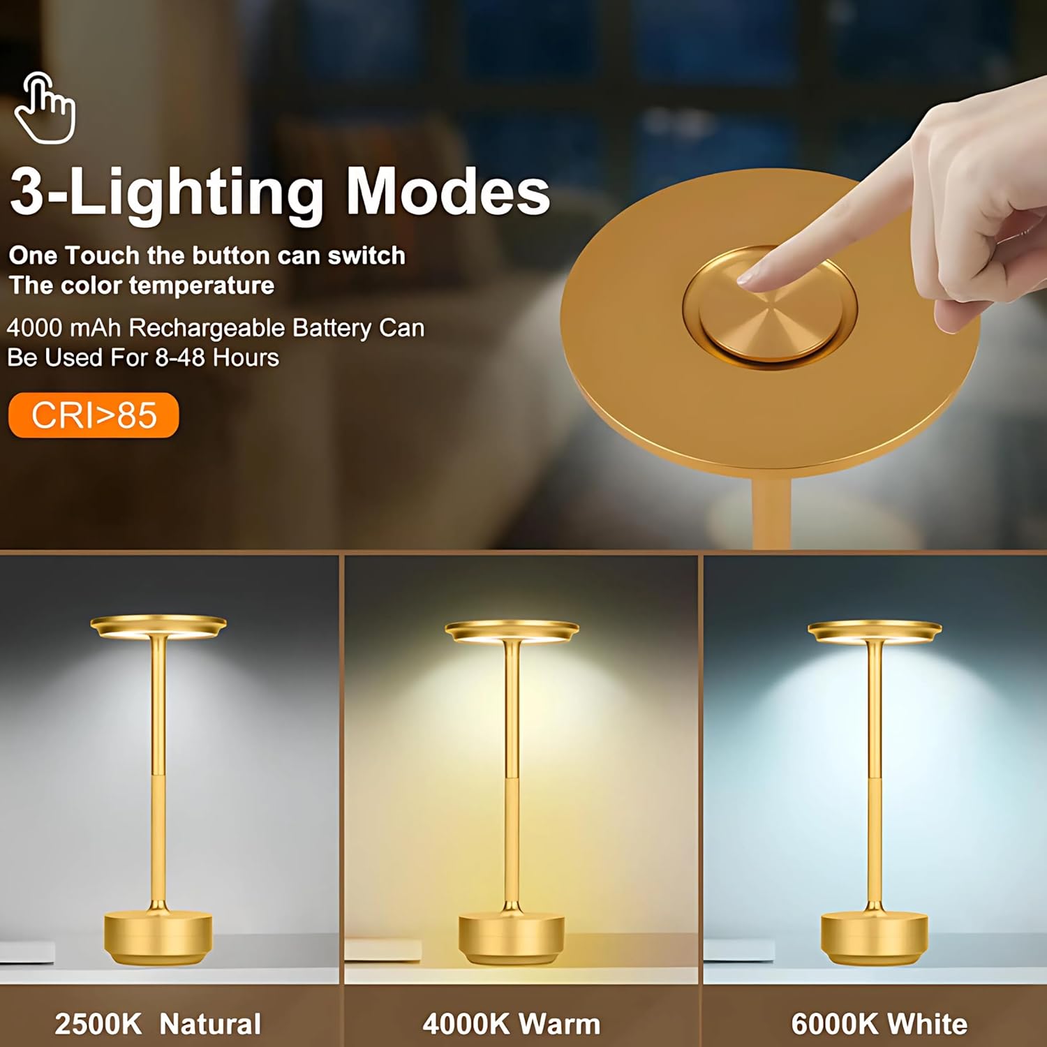 Portable Bedside Lamp