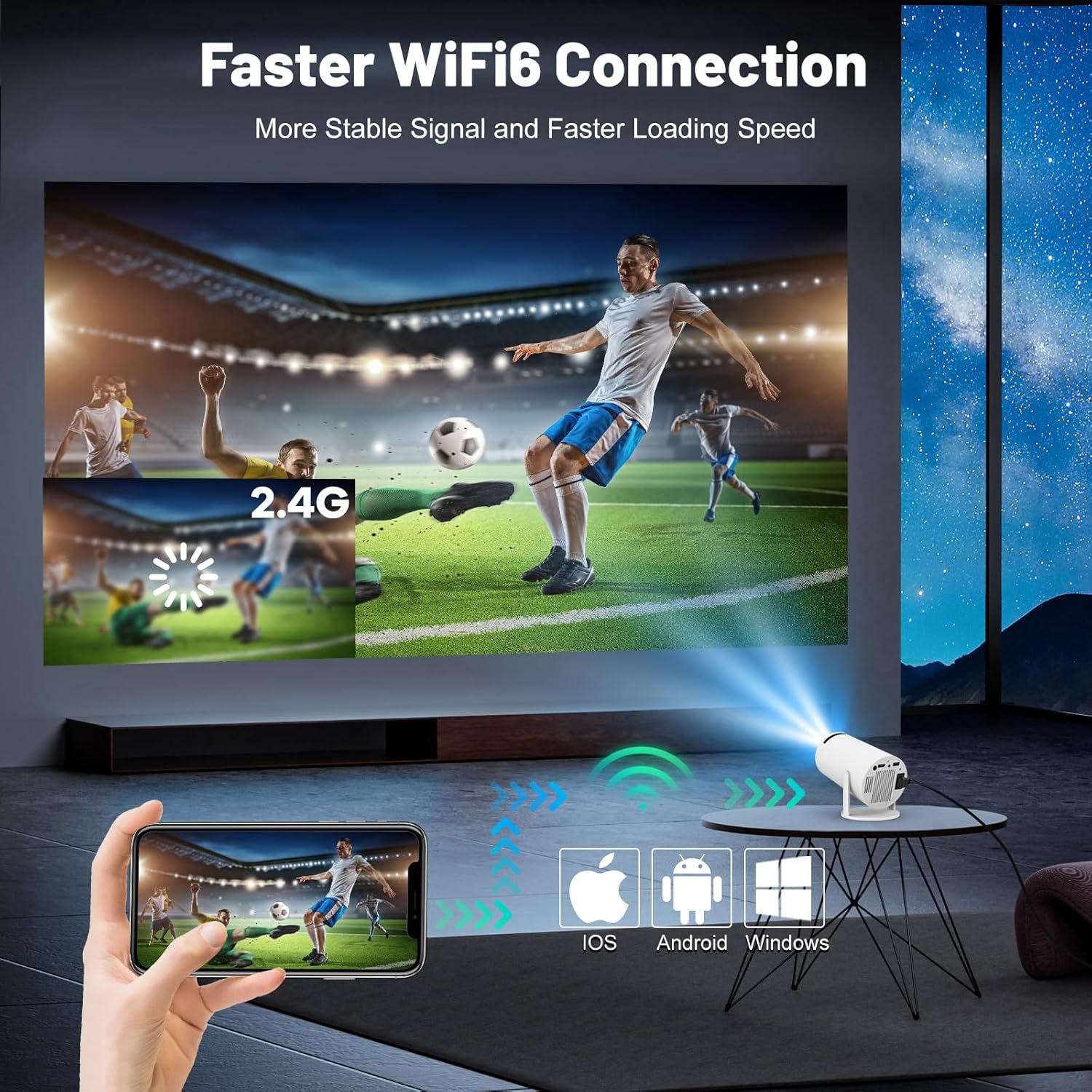 Wireless Mini Projector